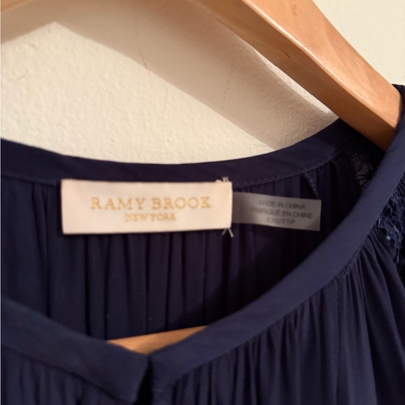 RAMY BROOK SIZE XXS NAVY DRESS - Picture 3 of 8